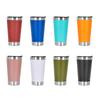 473ml Cold Beer Cups with Bottle Opener Lid Stainless Steel Thermos Water Coffee Mugs for Tea Thermal Tumblers Drinkware