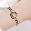 Bracelet Type Quartz Wristwatches Colorful Round Quartz Watch Women's Wrist Watch  Female