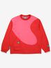 BBC EARTH Lightweight Woven Earth Sweatshirt_Red