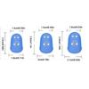 4pcs/set Non-Slip Silicone Finger Guards Rubber Thimble Guitar Fingertip Protectors   Unisex