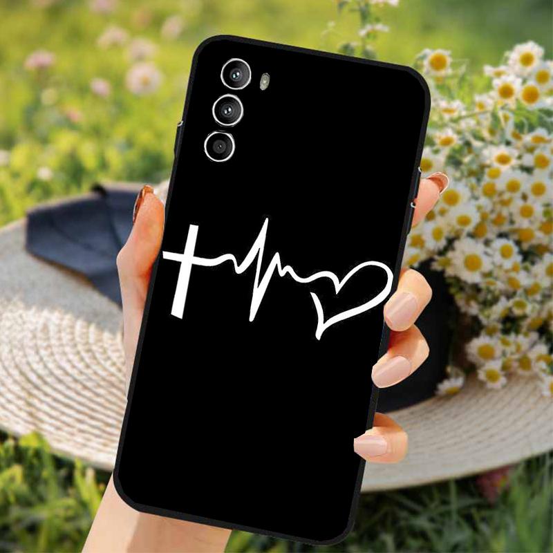 Чехол для телефона для Moto G84 G04 G22 G31 G32 G42 G52 G10 G20 G30 G60 G13 G14 G50 G100 G73 G23 Чехол с Иисусом