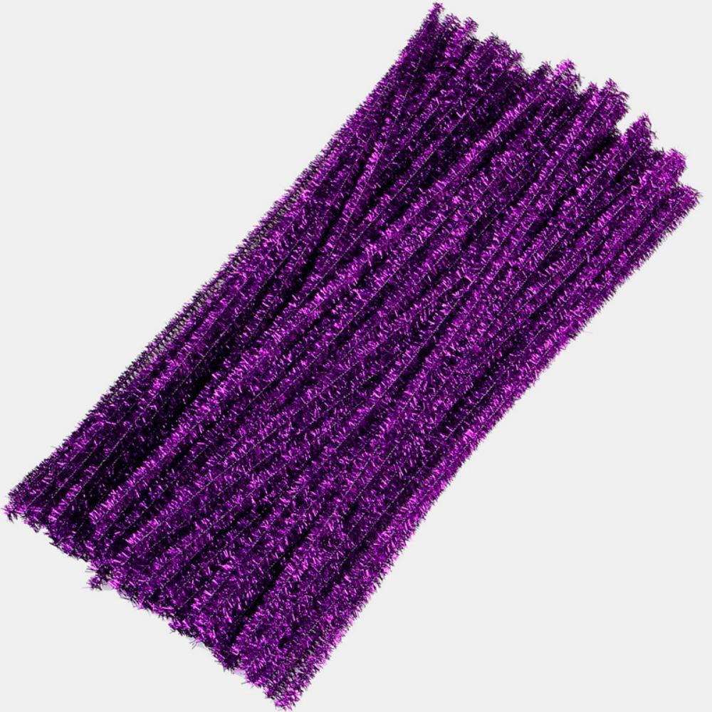 100Pcs Multicolored Craft Pipe Cleaners Fuzzy Sticks Pipe Cleaners Bulk Home Decorations