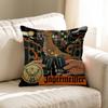 JJagermeister Logo Maple Design Cushion Cover Happy Autumn Harvest Decor Holiday Decorati Pillow Cover