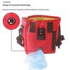 Dog Training Treat Snack Pouch BPA Free Multifunctional Portable Waist Bag for Safe Dog Training Outdoor Walking