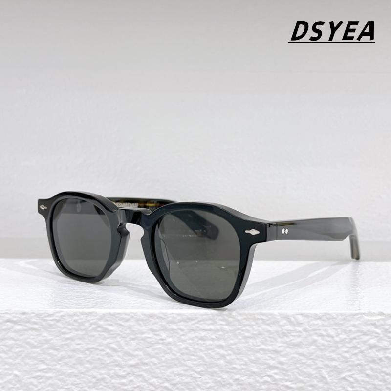 Солнцезащитные очки Jacques высокого качества для мужчин, винтажные квадратные ацетатные солнцезащитные очки, роскошные дизайнерские солнцезащитные очки для женщин, солнцезащитные очки JMM с градиентными линзами