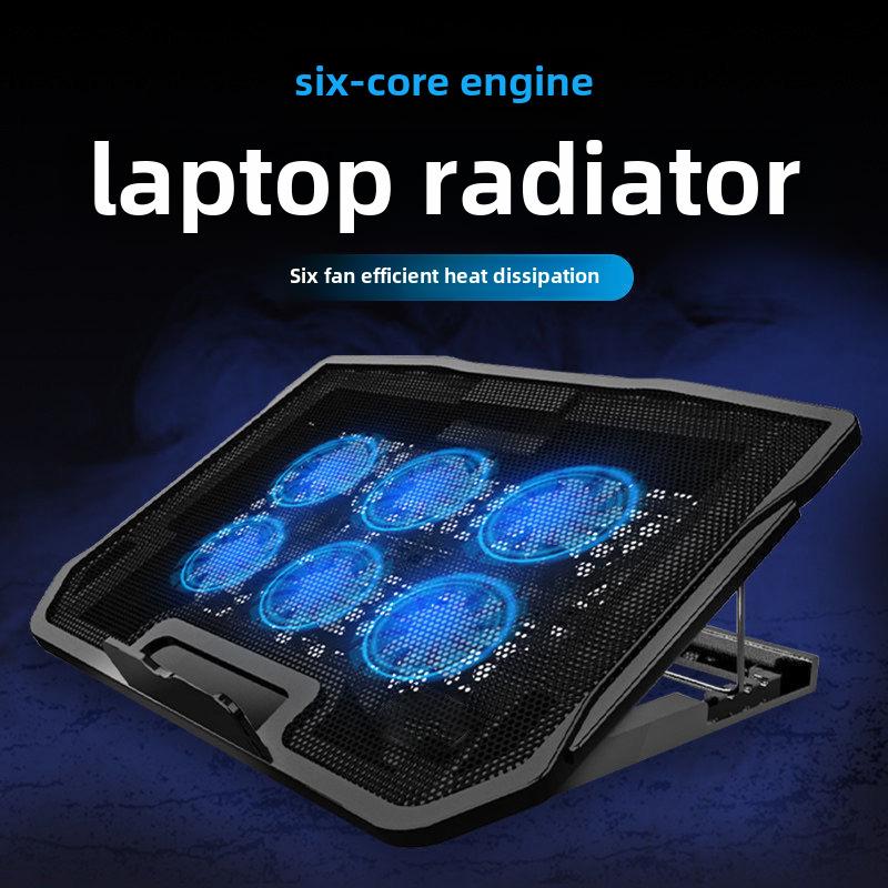 H9 Gaming Laptop Cooling Stand with 6-Fan Radiator