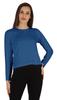 Inkmeso Perfect Long Sleeves T-shirt For Women Casual Regular Fit Basic Solid Everyday Tee