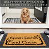 Speak Friend and Enter Doormat,Non-Slip Rubber Floor Mat, Housewarming Welcome Door Mat,Home Decor 30x18 Inch