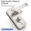 Lock Glass Door Lock For 10-15mm Thickness Frameless Single Swing Or Sliding Toughened Glass Door Glass Door Lock Set