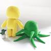Wobbly Life Plush Yellow Man and Green Octopus Soft Stuffed Dolls Wobbly Life Game Characters Plushies for Fans Kids Birthday Gift Home Decoration