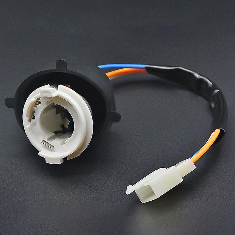 Новый цоколь фары мотоцикла Ba20D, разъем лампы, адаптер основания, подходит для Rex Rs 400 450 500