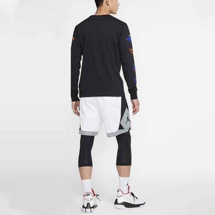 Air Jordan Jumpman Diamond Shorts For Men White Men's DA6792-100