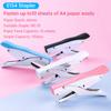 KWtriO Stapler 10Sheet Capacity for Paper Binding Reduced Effort Suitable for 10# Staples for Shop ADM
