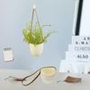 Гидропонная подвесная корзина для цветов, белый горшок для растений, переносной держатель для растений
