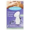 Силиконовый молокоотсос, одинарный, ремешок и крышка