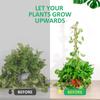 80cm Bendable Coco Coir Moss Pole Plant Cage Climbing Pole Plant Support Extension for Monstera Plant To Grow Upward Garden