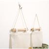 Creative Cotton and Hemp Waterproof Storage Hanging Bag Hanging Multi Layer Hanging Pocket Fabric Door Rear Sundry Storage Bag Storage Bag