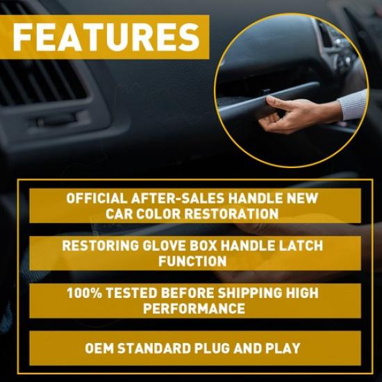 Подходит для 2004-2010 SIENNA Toyota Замок перчаточного ящика Цвет Оригинальный OEM Камень 55506AE010B0
