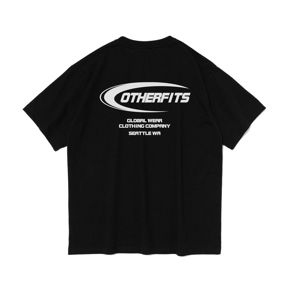 Футболка с коротким рукавом OTHERFITS Seattle Company (черный)