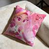 Hot RRainbow Bubblegemed Cushion Cover Soft Decorative Pillow Case Suitable for Bedroom Sofa Car Travel Use
