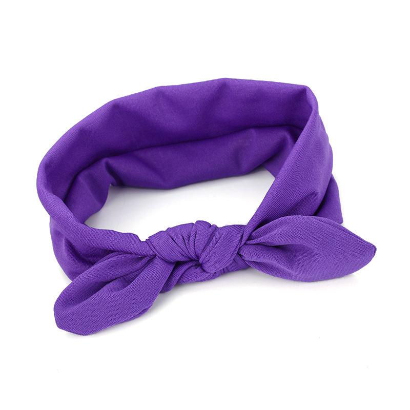 Европейский и американский бантовый ободок из ткани с кроличьими ушками