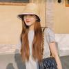 Daisy Lace Straw Hat UV Protection Sunscreen Hat Simple Lafite Hat  Travel