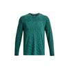Under Armour Seamless Dopamine Breathable Solid Color Logo Training Long Sleeve T-Shirt Men Tops 1359873-452