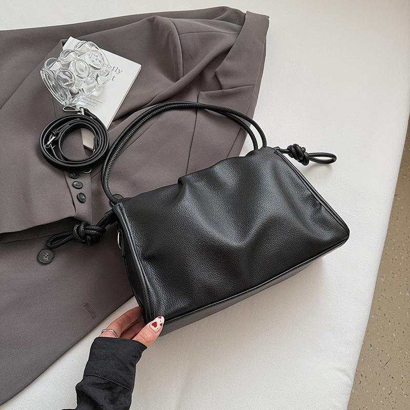 Summer New Niche Fashion Retro Pleated Cloud Bag Shoulder Bag Fashion Crossbody Bag Handbag Bag for Women