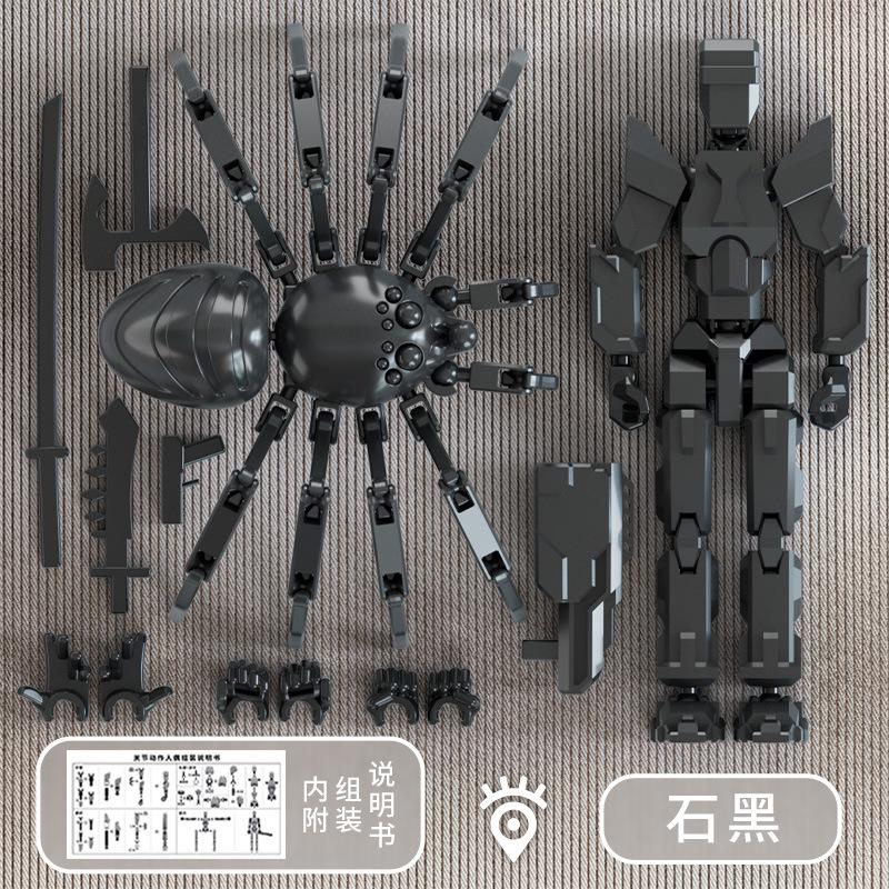 Multi-jointed Movable Robot 3d Printed Spider Toys With Suction Cup Model Game Toys Gift Christmas Decompression Tool