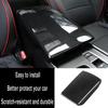 Car Accessories Fit for Honda Accord 10th Gen 2018-2022 Inner Armrest Box Cover Trim Center Console Protector Cap (Carbon Fiber Style) ABS 1 PC