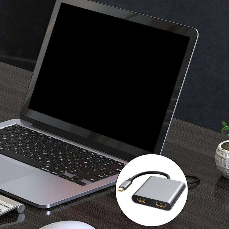 Многопортовые USB-C хабы Док-станции с двумя выходами 4K и USB 3.0 для расширенных возможностей подключения