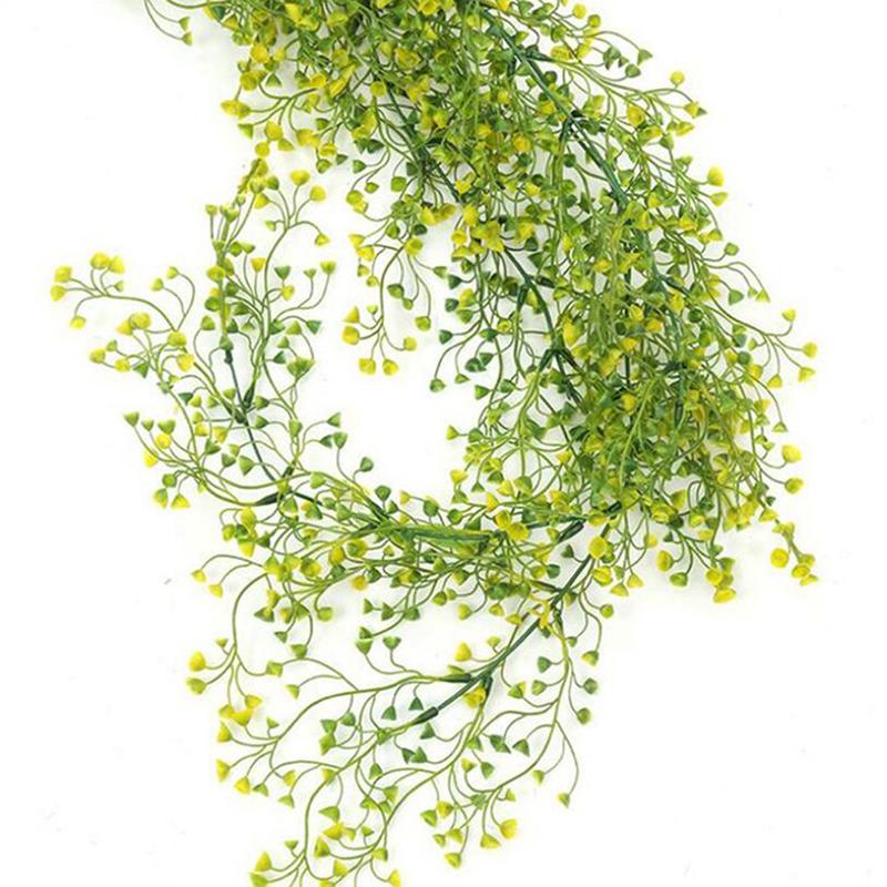 Поддельные искусственные лозы цветок настенный искусственный ротанг растение цветок домашний декор