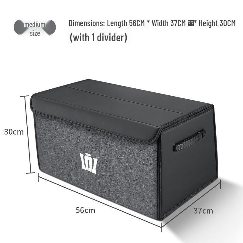 Toyota Crown Land Cruiser Trunk Organizer: Foldable Car Storage Box