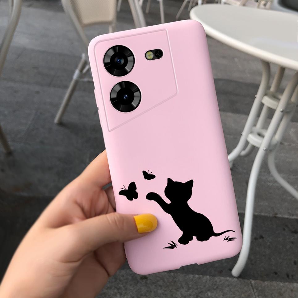 Мягкий силиконовый чехол для телефона Tecno Pova 5 POVA5 Чехол 2023 Новый модный классный стиль Мультяшный дизайн Coque Оболочка Мягкий силиконовый футляр