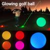 Светящийся мяч для гольфа, ночной светящийся мяч для гольфа, 8 светодиодов, шесть цветов на выбор