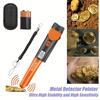 Metal Detection Pointer, 3 Alarm Modes, High Sensitivity, with LCD Display and Belt Case, Can Locate Gold Coins, Silver Jewelry, Waterproof