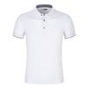 MJW-078 160G Polyester Lapel Short Sleeve POLO Shirt