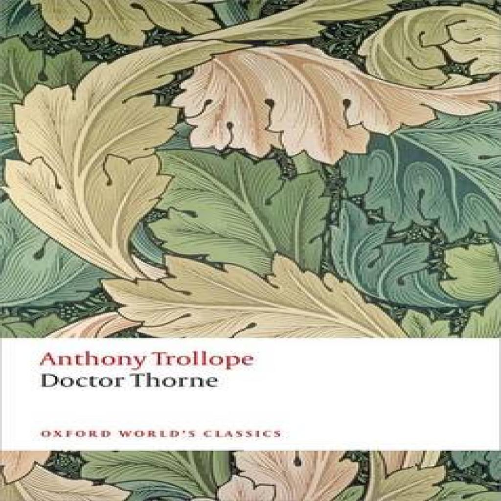 Doctor Thorne by Anthony Trollope Paperback Book 9780199662784