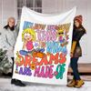 Lizzie McGuire Theme Printed Blanket - Perfect for Couch, Bed, Travel & Outdoor Use | Machine Washable, Cozy & Durable.
