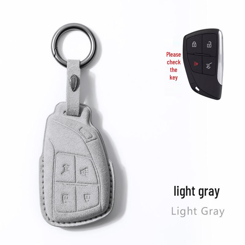 Buick Envision 2023 Suede Key Case for Men & Women - High-End Bag Shell with Buckle