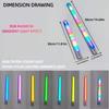 Colorful Gradient Chromatic Cabinet Lamp Infrared Magnetic Adhesive Magnetic Suction RGB Cabinet Lamp Charging Function