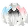 Japanese Style New Spring and Autumn Men's Hong Kong Style Hoodie Round Neck Long Sleeved T-shirt Hoodie