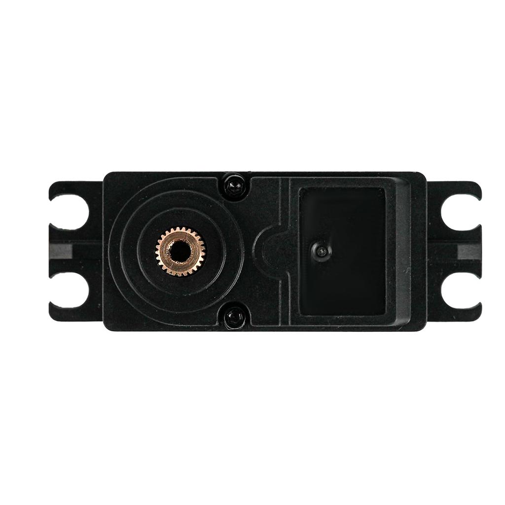 Rcmall 2pcs 25kg High Torque Helical Metal Gear RC Servo, 360° Continuous Rotation, 500-2500usec, for 1/8, 1/10, and 1/12 Scale RC Cars and Robots