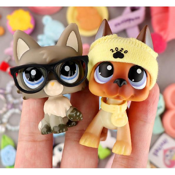 Случайный набор из 35 шт. Милые Аксессуары для питомцев lps, Кружки-снежинки Шляпа Юбка Мороженое Куртка Одежда Банты Ошейники Торт Медведь Ожерелье для lps Кошки Колли