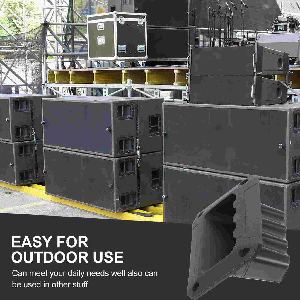 8 шт. Ручка для динамика Прочная Ручка для усилителей саундбара Ручки для кабинета Пластиковая фурнитура для ведра Замена кейса для динамика