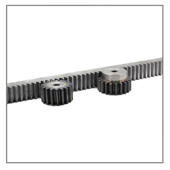 1Pcs Industrial Gear Rack Pinion 45# Steel 1M 1.5M Length 500/1000mm CNC Linear Motion Rack for CNC Router Laser Cutting Machine