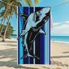 New, Double-sided Velvet Beach Towel Quick-drying Sports Towel Printed Bath Towel