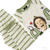 Elf Womens/Ladies Striped Long Pajama Set