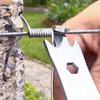 Galvanized Steel Wire Twisting Wrench High Hardness Durable Tool for Farm Fence Wire Repair Installation