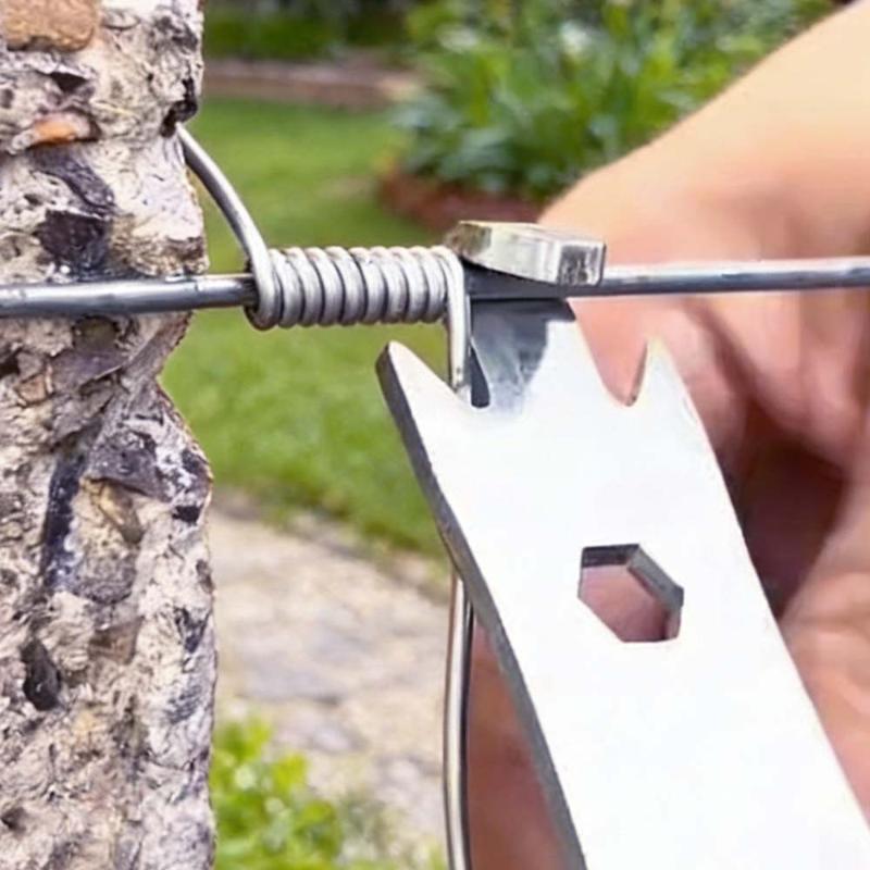 Galvanized Steel Wire Twisting Wrench High Hardness Durable Tool for Farm Fence Wire Repair Installation